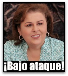 ATACAN A LA SEGURA CANDIDATA DEL PRI A GOBERNADOR DE BCS