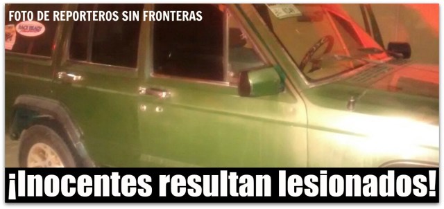 CHEROKEE ATACADA POR SICARIOS