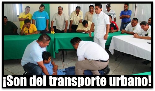 choferes transporte de los cabos