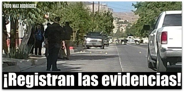 RECOGEN EVIDENCIA BALAZOS