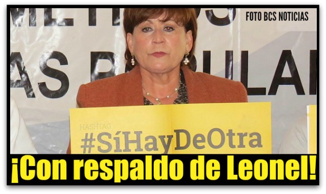 ROSA DELIA COTA MONTAÑO PARA GOBERNADORA