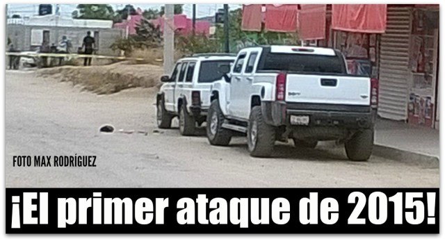 ATACADO A BALAZOS EN LA COLONIA AYUNTAMIENTO