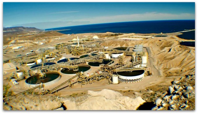 COBRE MINA EL BOLEO SANTA ROSALIA