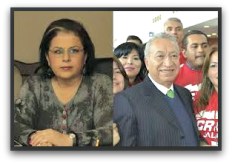 ESTHELA PONCE CON ISAIAS GONZALEZ