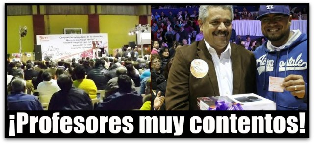 PROFESORES MUY CONTENTOS