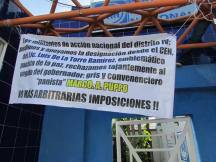 1 protesta en partido accion nacional la paz bcs