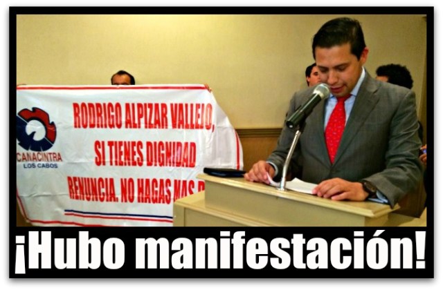 CANACINTRA LOS CABOS PROTESTA