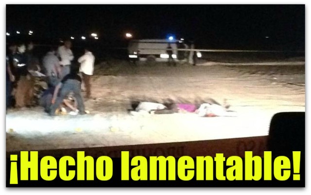 EJECUTADOS EN EL VADO EL ZACATAL FEBRERO 2015