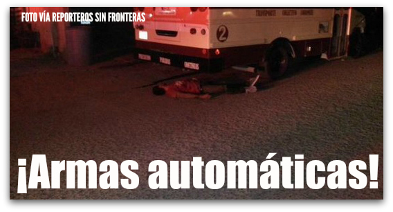 1 abatido en colonia miramar