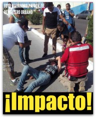 1 atropellado avenida los deportistas