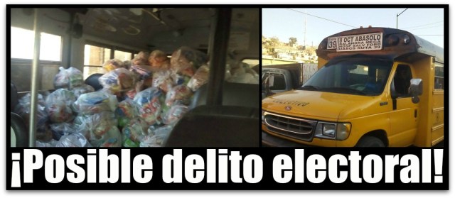 2 - 1 camion con despensas en la paz