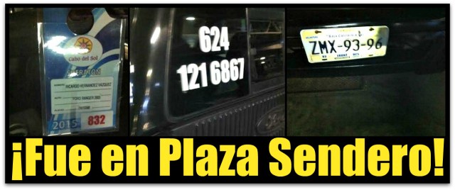 1 abuso en plaza sendero