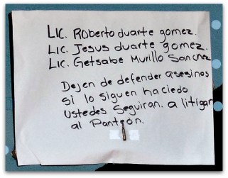 1 a abogados amenazados por crimen 3