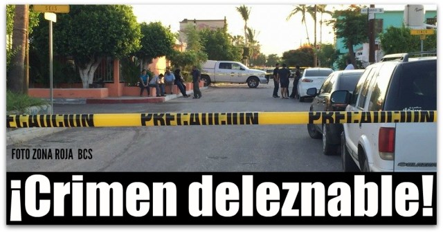 1 a mato a su esposa colonia indeco la paz bcs