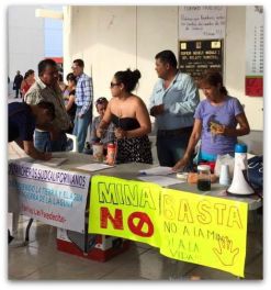 1 a mina de oro los cardones ambientalistas en contra