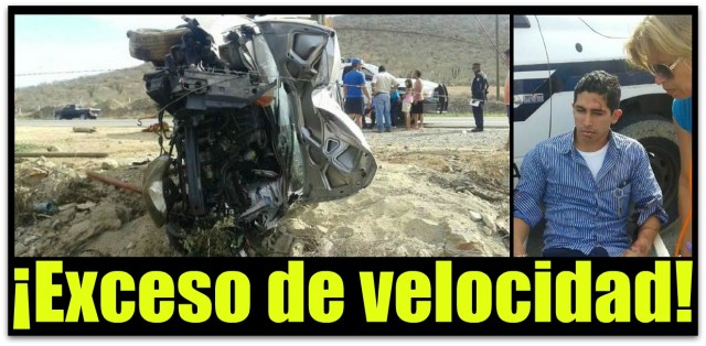 1 accidente cerca de todos santos