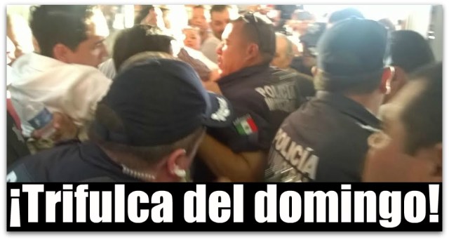 0 la trifulca del domingo