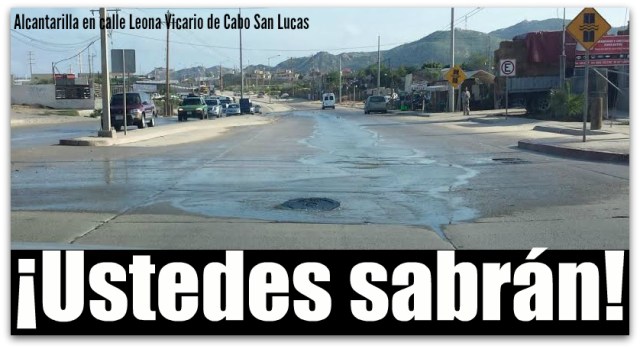 0 a alcantarilla en cabo san lucas