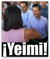 0 a ahi esta yeimi pamela saludando a peña