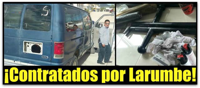 0 A AHI LOS CHOLOS CONTRATADOS POR LARUMBE