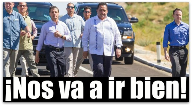 0 a carlos mendoza con el presidente peña nieto