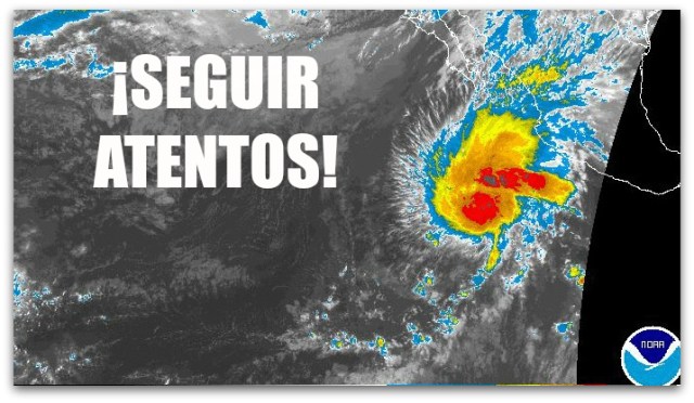 0 a huracan sandra pacifico jueves