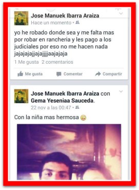 0 a a a a ladron que se burlaba en facebook