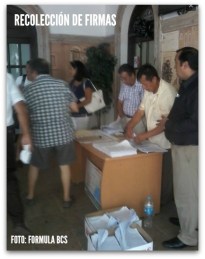 0 a a a trazo carrerero los cabos recoleccion de firmas