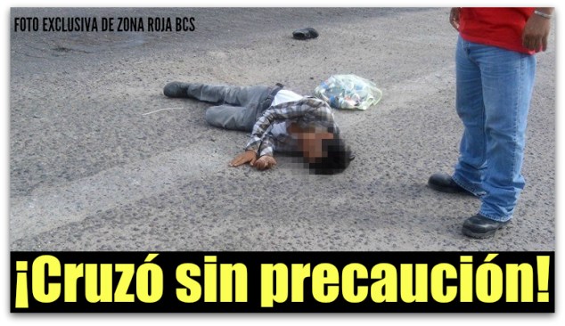 0 a atropellado por trailer