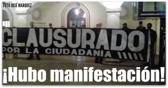 0 a trazo carretero manifestacion afuera