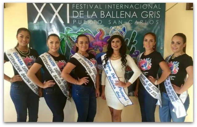 0 a a candidatas a reina festival de la ballena bcs