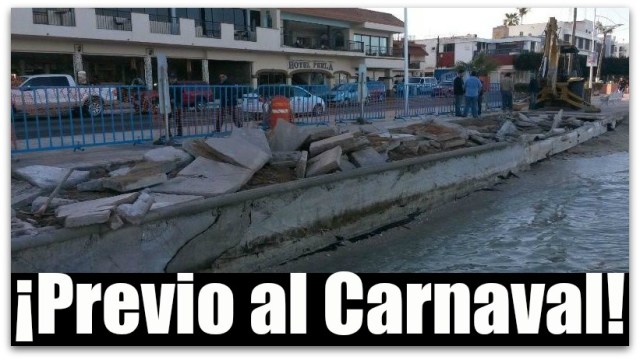 0 a a malecon de la paz reparacion