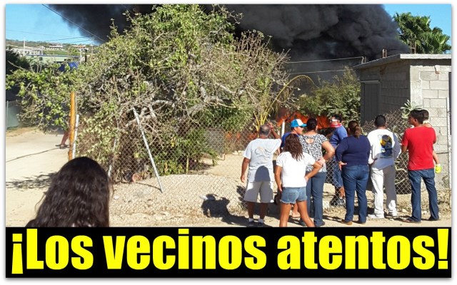 0 a comunidad de la playa incendio