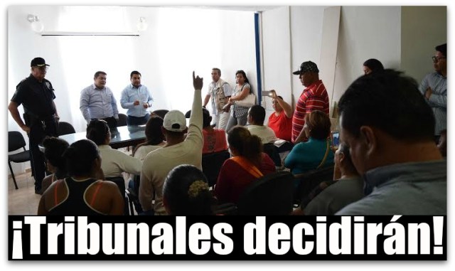 0 a delegado municipal con invasores de cabo san lucas