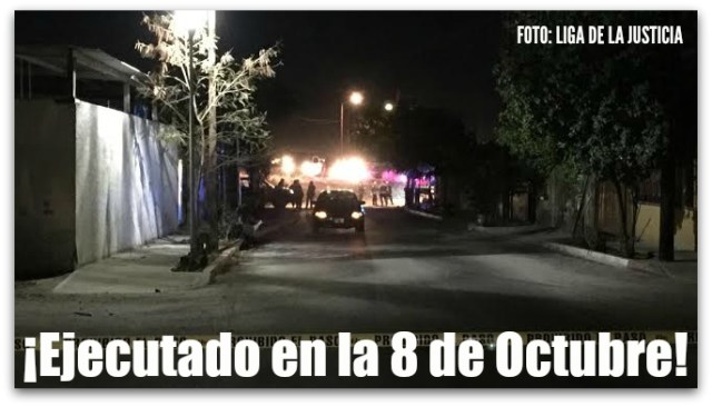 0 a homicidio en la colonia 8 de octubre en la paz