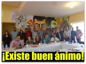 0 a partido del trabajo con porras dominguez adelante