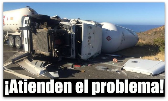 0 a pipa de caligas volcadura