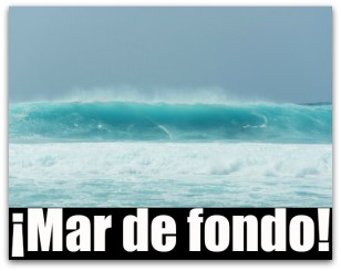 olas mar de fondo