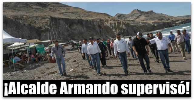 0 a alcalde armando martinez supervisa campamentos