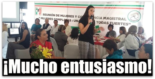 0 a mujeres del pri conferencia romo bcs