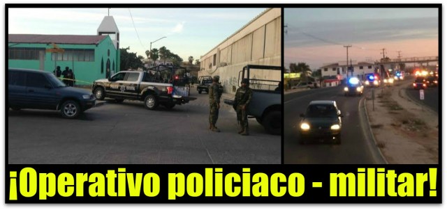 0 a operativo en san jose del cabo policiaco y militar