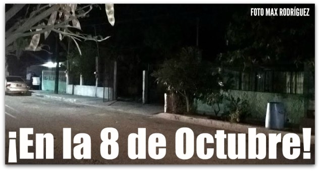 0 a rafagas contra vivienda en la 8 de octubre