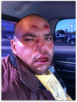 d a ratero capturado ayer en la paz