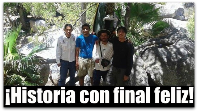 0 a a encuentran a los jovenes perdidos en sierra de la laguna