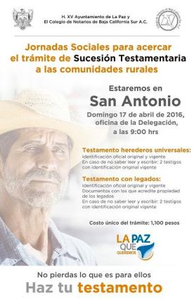 0 a a testamento en zona rural