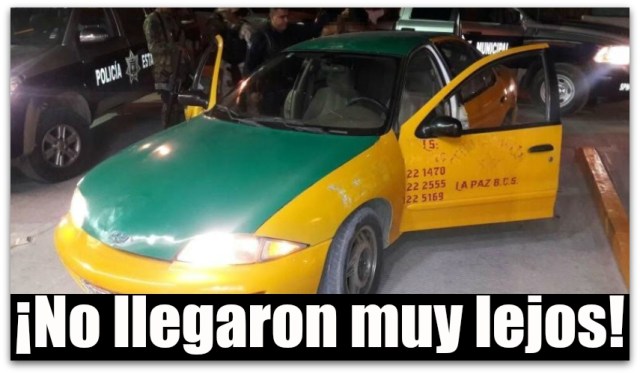 0 a taxi sitio estrella robado en la paz