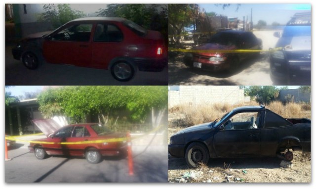 0 a vehiculos robados recuperados en la paz abril de 2016