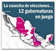 0 a gubernaturas en juego 2016 mapa