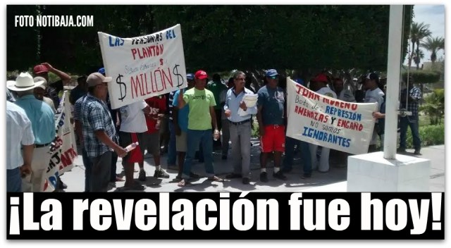 0 a pescadores punta lobos manifestacion