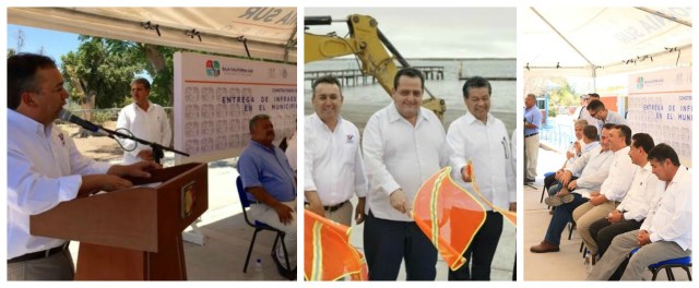 0 a a entrega comondu obras gobernador